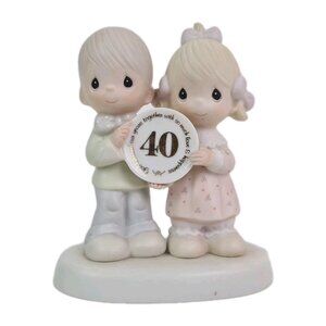 Precious Moments 40th Anniversary God Blessed Our Years Together E-2859 Vntg